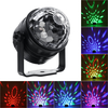 6W 110-240V 6 Modes RGB Disco Party Lights Strobe LED DJ Ball Sound Activé Ampoule De Danse Lampe Vacances Décor