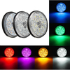 6W 24LED Réflecteur rond LED Feu arrière Feu stop pour moto 7 Couleurs
