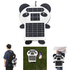 6W 5V Panda Panneau solaire en PET monocristallin portable avec port USB