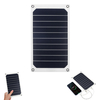 6W 6V 1.2A Chargeur USB Chargeur Photovolta que Banque de puissance de panneau solaire Sunpower-Cells avec ventouses et