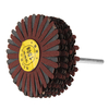 6x80mm Roue de ponçage Tambour de papier abrasif 80/120/180/320 Outil abrasif pour roue de polissage