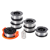 7 + 2 30ft Trimmer Line Remplacement String Trimmer Spool Cap Cover Spring For Black and Decker String Trimmers