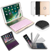 7 cas de clavier sans fil Bluetooth en alliage daluminium rétro-éclairé de couleurs pour iPad Air/iPad Air 2