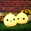 7 couleurs changeantes USB LED Silicone Soft lampe de veilleuse Waterdrop pour bébé enfants