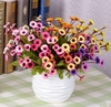 7 couleurs de tournesols artificiels soie marguerite simulation bouquet de fleurs décoration