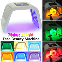 7 couleurs PDT LED Thérapie par photons lumineux Soins de la peau Anti-âge Machine faciale Instrument de beauté