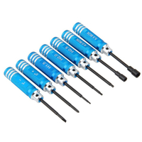 7 Pcs Acier Hex Socket Nut Key Clé Tournevis Outil Set d