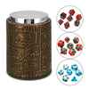 7 Pcs Polyhedral Dices Avec Dice Cup Jeu De Rôle Dices Set RPG MTG Jeu De Bureau Multisided Dices