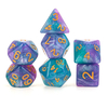 7 pièces / ensemble dés polyédriques pour DND RPG MTG jeu donjons et Dragons D4-D20 couleurs dés