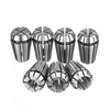 7 pièces 1-7mm ER11 jeu de pinces de mandrin à ressort pour Machine de gravure de tour de fraisage CNC
