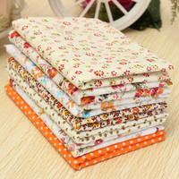 7 pièces tissu de coton motif matelassé tissu imprimé pour Patchwork couture bricolage matériel fait à la main