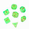 7 pièces/ensemble dés polyédriques pour donjons et dragons du MDN D20 D12 D10 D8 D6 D4 dés de jeux de bureau + pochette