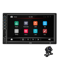 7 pouces 2 din N6 pour wince autoradio stéréo lecteur MP5 1 + 16G bluetooth écran tactile GPS HD NAV FM AUX USB avec cam