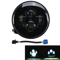 7 pouces 300W moto LED phare Hi-Lo faisceau lampe ronde pour Honda pour Jeep