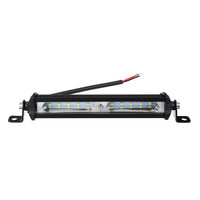7 pouces 3030 LED Barre de lumière de travail faisceau 12-32V 30W I68 pour Jeep SUV tout-terrain remorque VTT