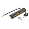 7 pouces 30W 6 LED travail de conduite de barre de phare antibrouillard spot Offroad ATV bateau 6D ambre / blanc