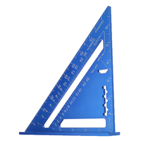 7 pouces en alliage daluminium vitesse carré chevron Triangle règle travail du bois charpentiers marquage outil de