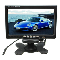 7 pouces LCD Moniteur + IR 18LED Caméra de recul arrière Kit de vue arrière pour camion Bus RV