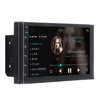 7 pouces pour Android 8.0 autoradio stéréo Quad Core 1 + 16G 2 DIN 2.5D MP5 lecteur WIFI FM Support arrière Carema