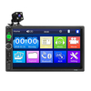 7 pouces Radio Stéréo de Voiture Lecteur MP5 MP3 FM USB AUX Complet HD Bluetooth Ecran Tactile Caméra de Vision Arrière