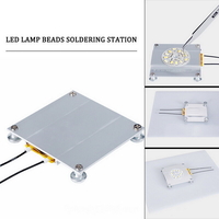 70 * 70mm LED dissolvant de lampe BGA Station de soudure de soudure de puce de démolition en aluminium PTC plaque chauff