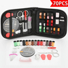 70 PCS Tissu Biais Binding Tape Maker Kit Patchwork Binder Pied Awl Clips Pins Ménage DIY Couture Quilting Tool et Ensem