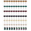 70 pièces 3mm tige laine feutre meulage tête de ponçage abrasif roue de polissage fil de coton brosse de polissage