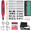 70 pièces stylo de polissage électrique outil de sculpture en verre en métal perceuse à ongles manucure pédicure Gel dis