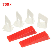 700pcs carreaux de céramique carrelage accessibilité entretoise clips / cales en plastique