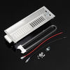 700W Double Infrarouge Lointain Peinture Durcissement Chauffage Lampe Chauffage En Fiber De Carbone