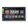 7012B 7 pouces 2 DIN voiture MP5 stéréo lecteur soutien bluetooth FM radio TF carte SD DSP EQ commande au volant