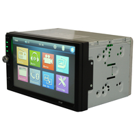 7012B 7 pouces lecteur écran voiture 2DIN bluetooth tactile mp3 mp4 MP5 vidéo FM stéréo aux entrées
