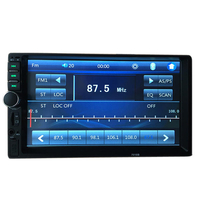 7018B 7 pouces HD Bluetooth Car Stereo Touch Screen MP5 MP4 Affichage Support de version longue Vue arrière