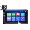 7018B 7inch 2Din Car MP5 Player HD Écran Tactile Stéréo Radio MP3 FM USB bluetooth avec caméra de recul