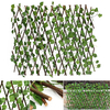 70CM Extensible Artificielle Faux Feuille De Lierre Confidentialité Clôture Écran Haie Décor Panneaux Jardin Extérieur