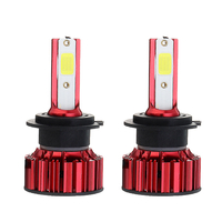 70W 7000LM LED phare de voiture ampoule de brouillard H4 H7 H8/H9/H11 9005 9006 DC9-36V blanc 2PCS