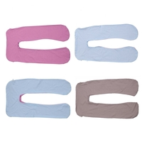 70x130 cm taie doreiller multifonctionnelle soutien femme endormie taie doreiller côté couché en forme de U or