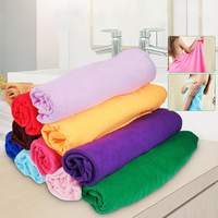 70x140cm Serviettes de plage en microfibre Serviette de voyage Absorbant Fibre Gant de toilette Maillot de bain Serviett