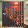 70  x 70  africain léopard rideau de douche faune Animal coucher de soleil guépard Polyester rideaux