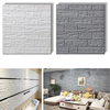 70x77cm 3D Brique Sticker Mur Papier Peint Décor Mousse Revêtement Murale Étanche Papier Peint DIY Fond