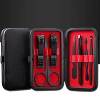 7/10/12/16/18 pcs Nail Clipper Nail Pedicure Portable Manucure Set Nail Kits
