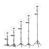 7/10/13/15/18 pouces LED Ring Light Studio Fill Light Trépied Stand Photo Makeup Live Dimmable Lamp for Youtube Tiktok S