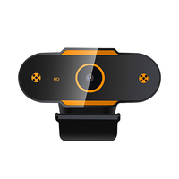 720P HD Webcam avec trépied Microphone Autofocus Plug and Play Conception de base réglable pour PC Ordinateur portable C