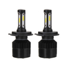 72W 8000LM LED phares de voiture ampoules de brouillard H1 H4 H7 H8/H9/H11 9005 9006 IP68 6000K 2PCS