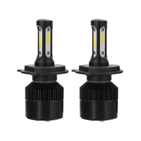 72W 8000LM LED phares de voiture ampoules de brouillard H1 H4 H7 H8/H9/H11 9005 9006 IP68 6000K 2PCS