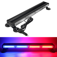 72W LED barre de lumière stroboscopique double face avertissement stroboscopique voiture danger lumière balise durg