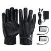 7.4V 3000 mah Batterie gants chauffants électriques gants de moto dhiver chauds écran tactile étanche noir