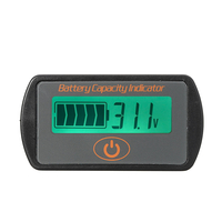 7.4V-56V Li-ion Batterie Indicateur de tension du testeur de capacité LCD Moniteur