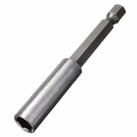 75mm 1/4 pouce Hex rapide libération magnétique porte-embout de tournevis