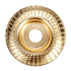 75mm meule en bois disque rotatif ponçage outil de sculpture sur bois outils de disque abrasif